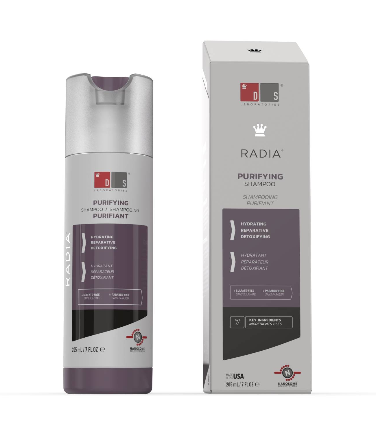 RADIA® | Reinigendes Shampoo für trockene, empfindliche oder gereizte Kopfhaut