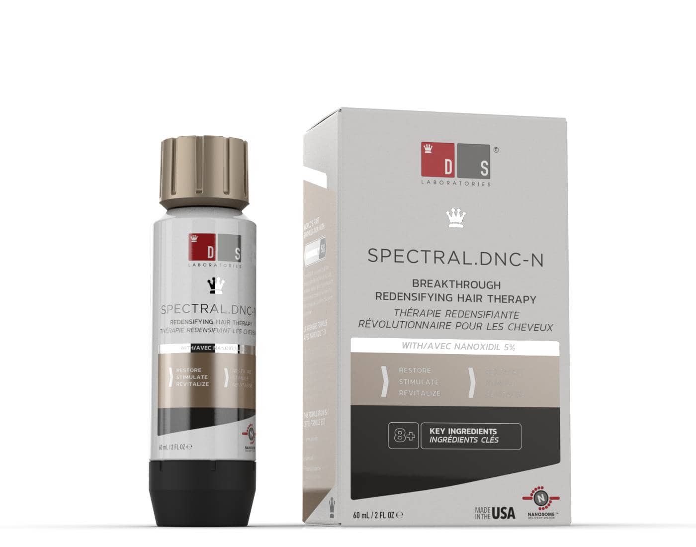 SPECTRAL.DNC-N® | Bahnbrechende Behandlung gegen Haarausfall mit Nanoxidil® 5%