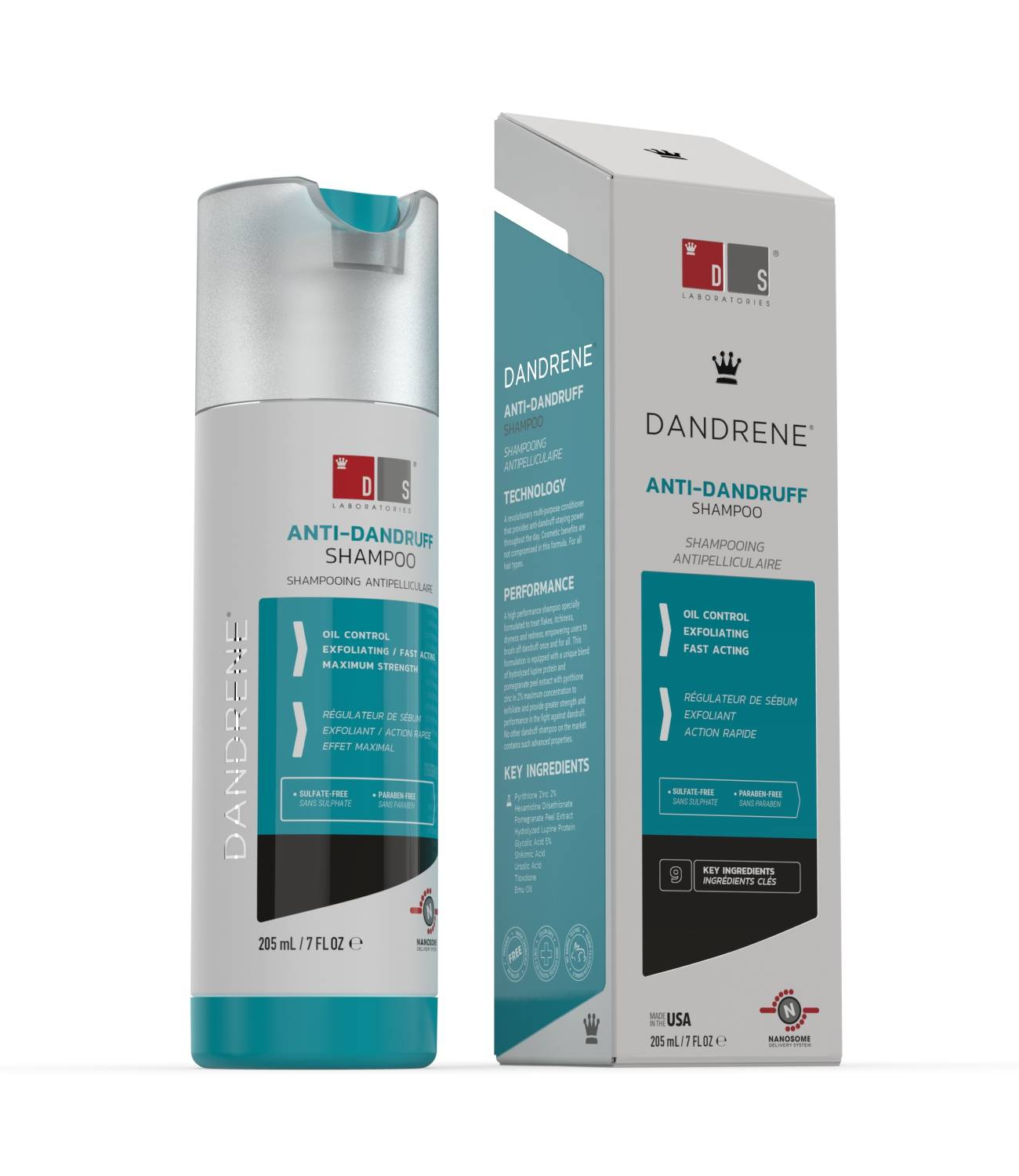 DANDRENE® | Antischuppen-Peeling-Shampoo