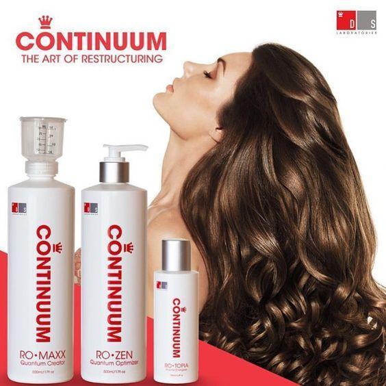 Continuum Professional Hair Restructuring Treatment KIT|Repair Damaged & Broken Hair, Bond Creator, Optimizer & Energizer